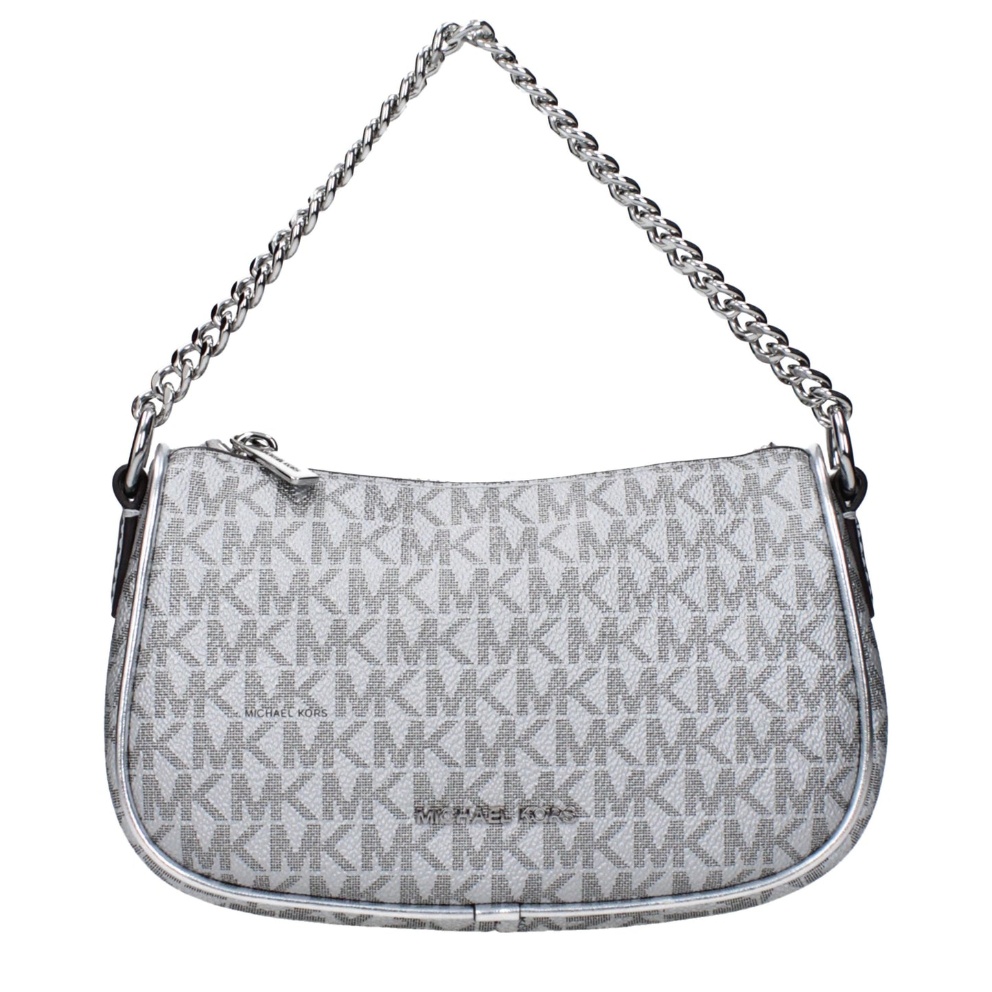 Borsa Michael Kors in tessuto grigio