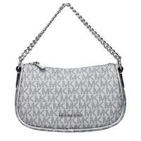 Borsa Michael Kors in tessuto grigio