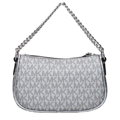 Borsa Michael Kors in tessuto grigio