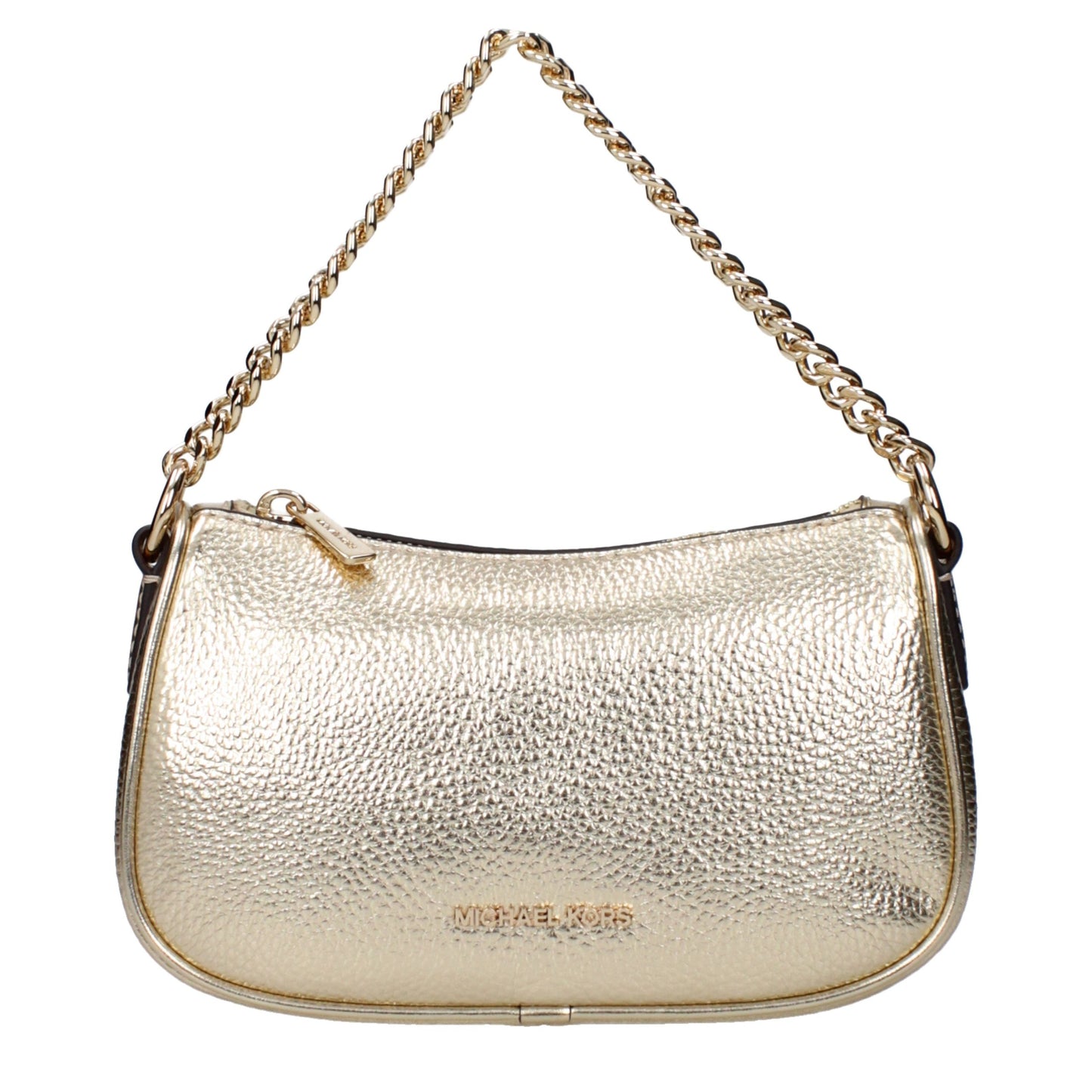 Borsa Michael Kors in pelle dorata