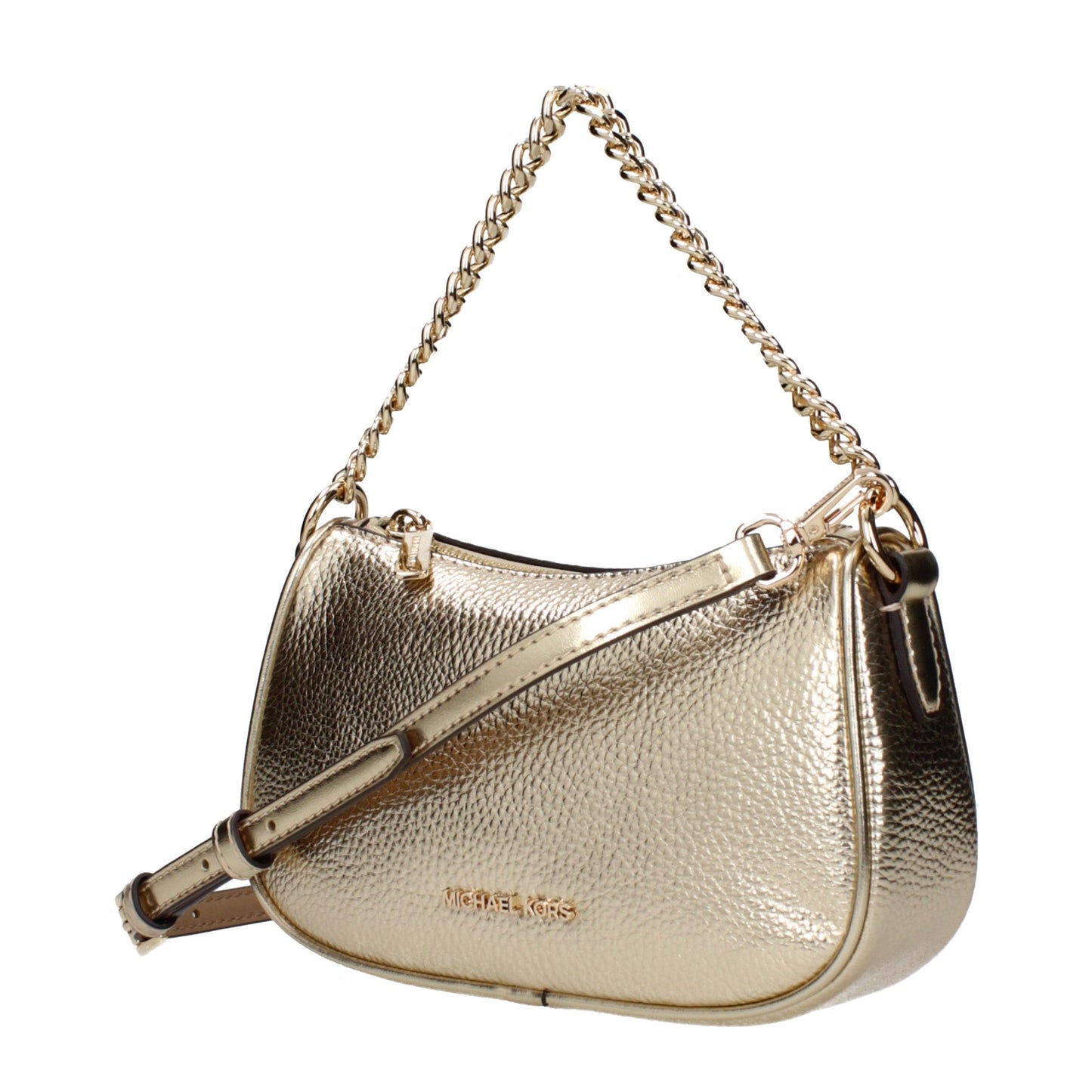 Borsa Michael Kors in pelle dorata