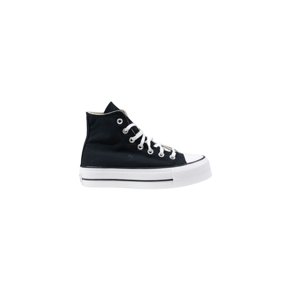 Baskets montantes Converse en polyester noir