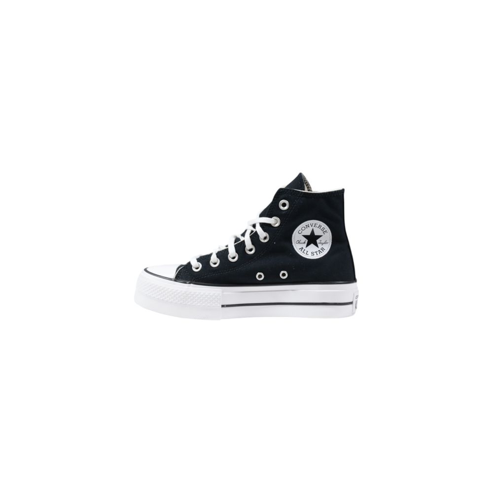 Baskets montantes Converse en polyester noir