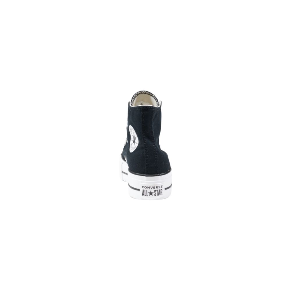 Baskets montantes Converse en polyester noir