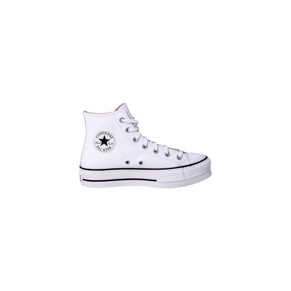 Sneakers Platform Converse in Polietilene Bianche