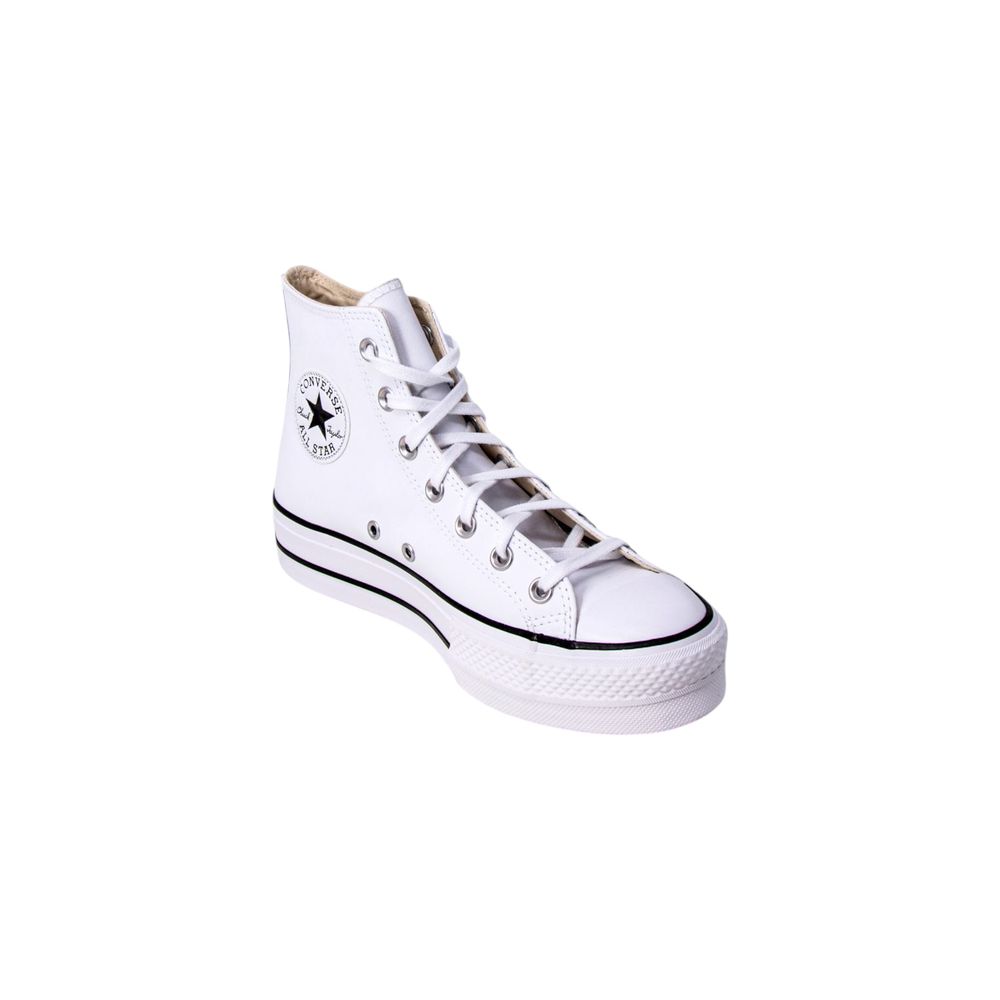Sneakers Platform Converse in Polietilene Bianche