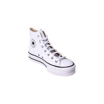 Sneakers Platform Converse in Polietilene Bianche