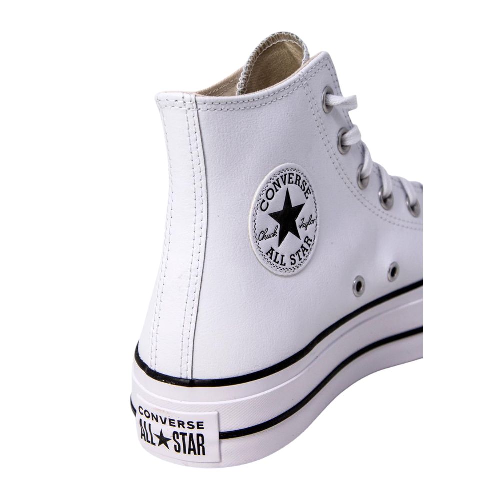 Sneakers Platform Converse in Polietilene Bianche