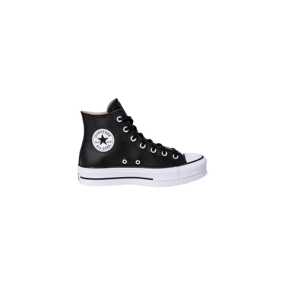 Baskets à plateforme Converse en polyéthylène noir