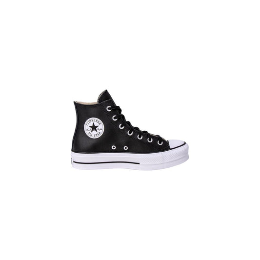 Sneakers Platform in Polietilene Nere Converse
