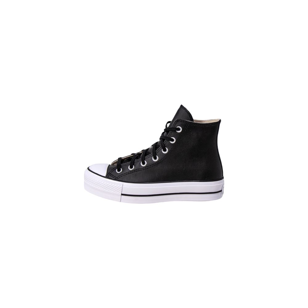 Baskets à plateforme Converse en polyéthylène noir