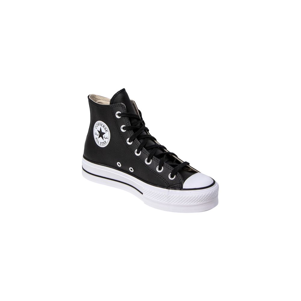 Baskets à plateforme Converse en polyéthylène noir