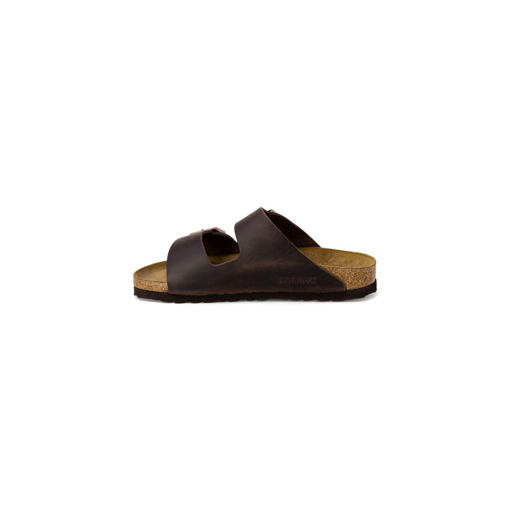 Pantofole Birkenstock sintetiche marroni