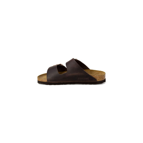 Pantuflas Birkenstock sintéticas marrones