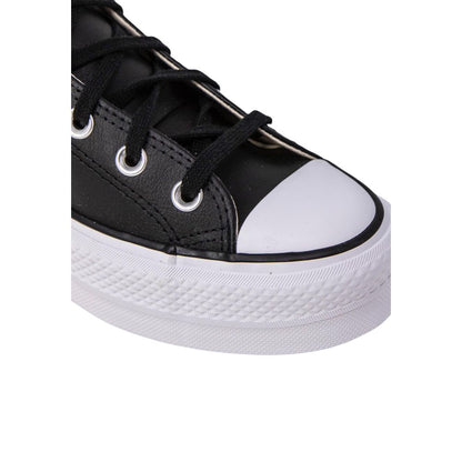 Sneakers Platform in Polietilene Nere Converse