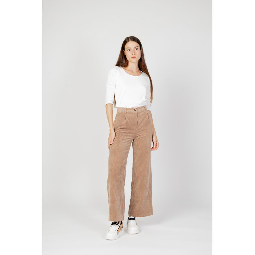 T-shirt maniche lunghe in cotone crema Street One