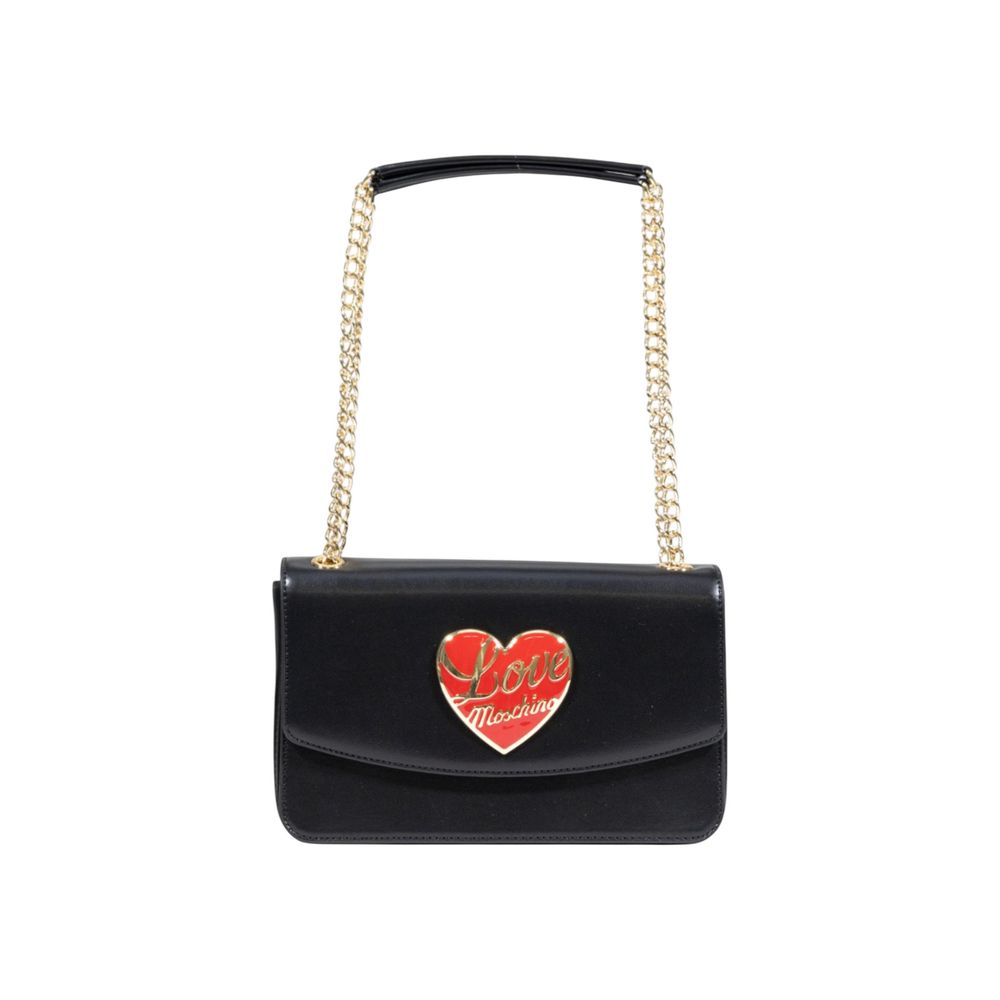 Sac à main Love Moschino en polyéthylène noir