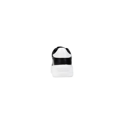 Baskets Chunky Love Moschino Noires et Blanches en Synthétique