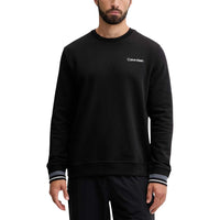 Felpa Calvin Klein Sport in cotone nero