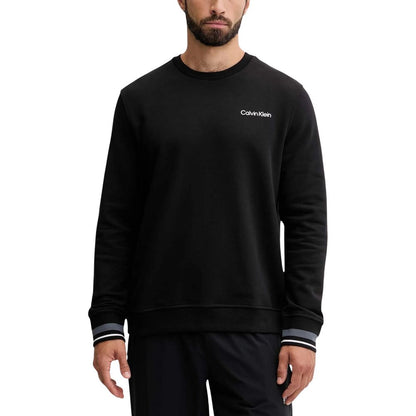 Felpa Calvin Klein Sport in cotone nero