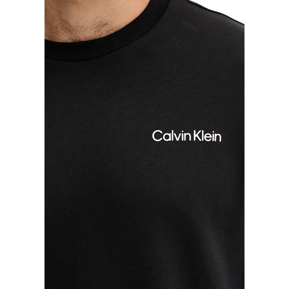 Felpa Calvin Klein Sport in cotone nero