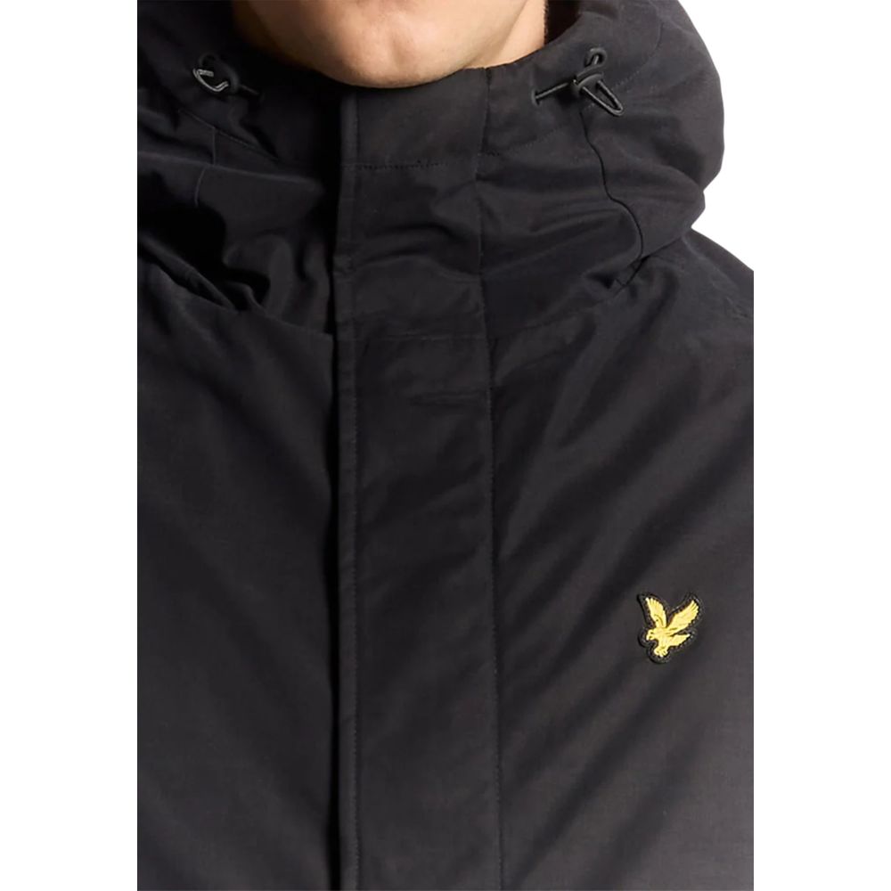 Lyle & Scott Parka in poliestere nero