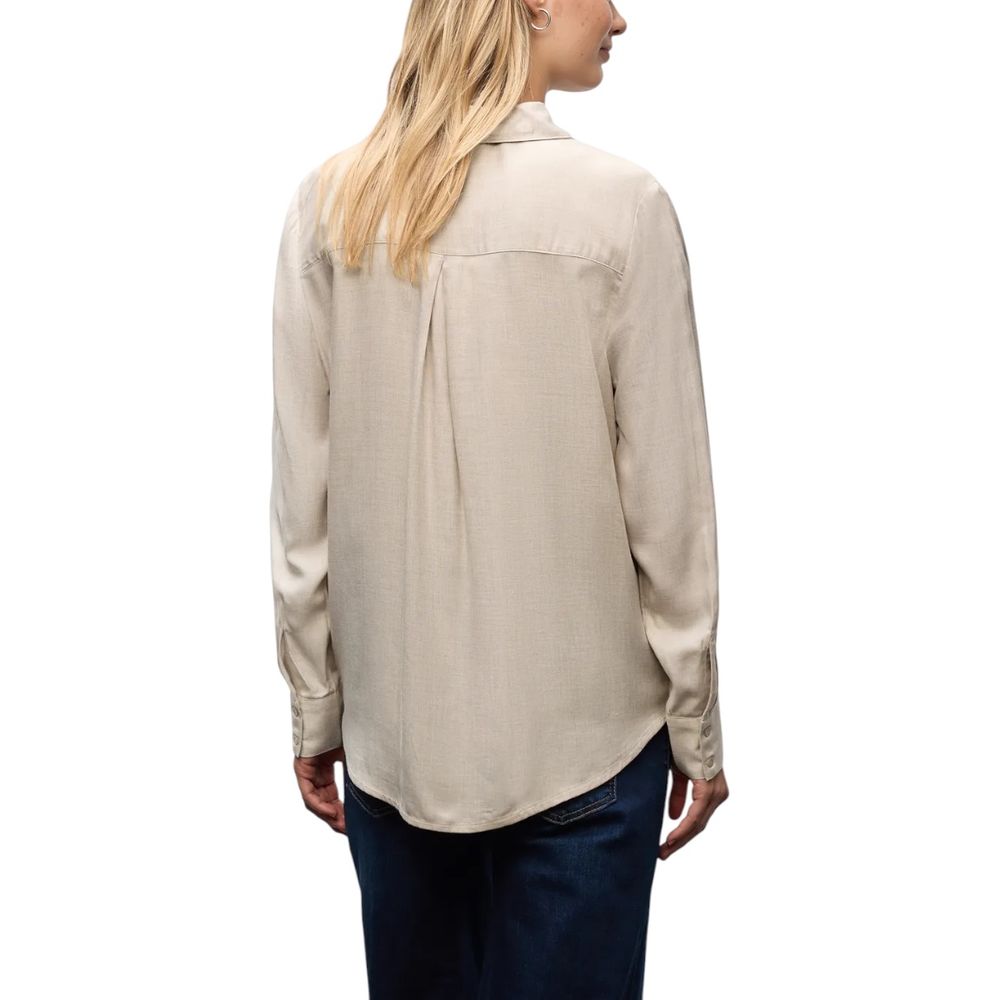 Chemisier beige en viscose Street One