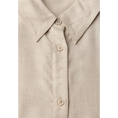 Camicetta in viscosa beige Street One