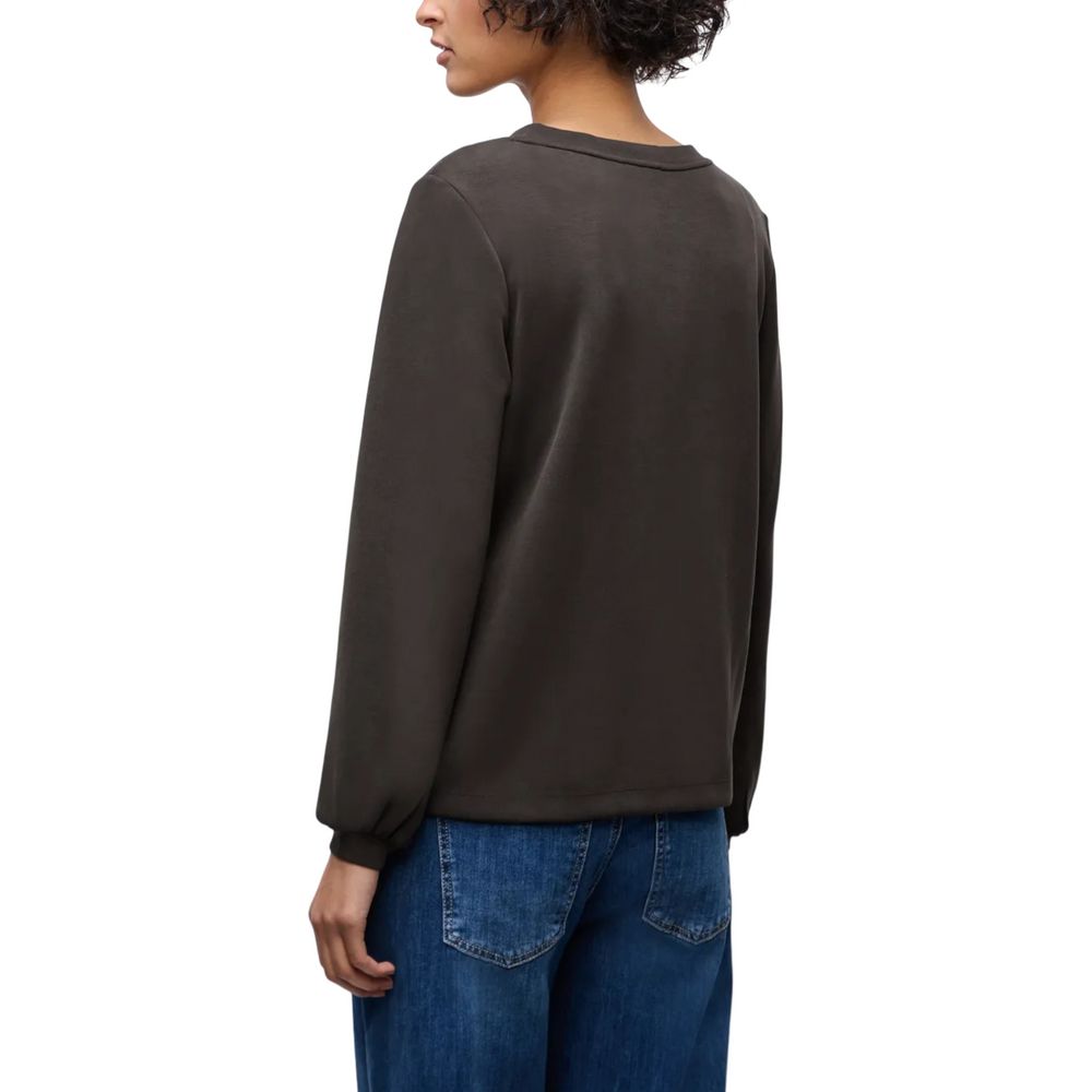 Felpa Street One marrone in modal