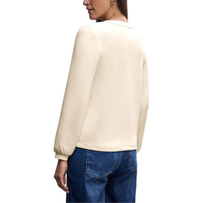 Felpa Street One beige in modal