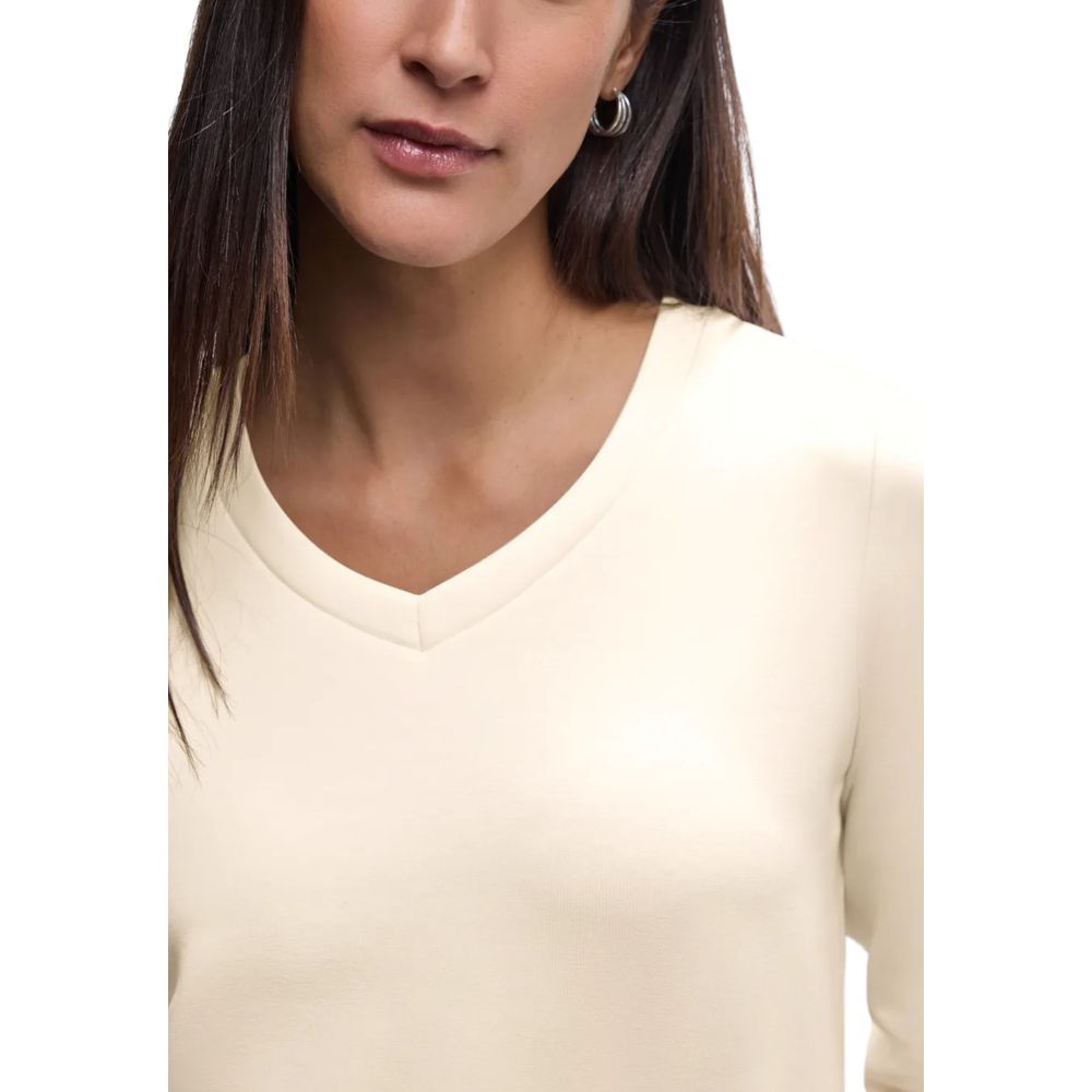 Felpa Street One beige in modal