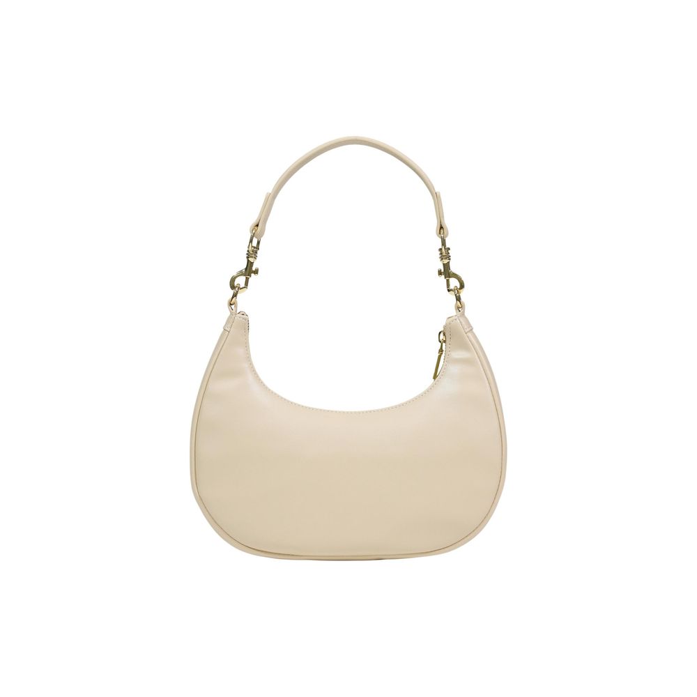Borsa Love Moschino in polietilene color crema