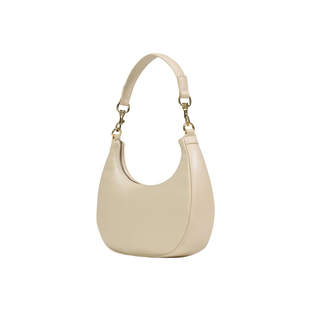 Borsa Love Moschino in polietilene color crema