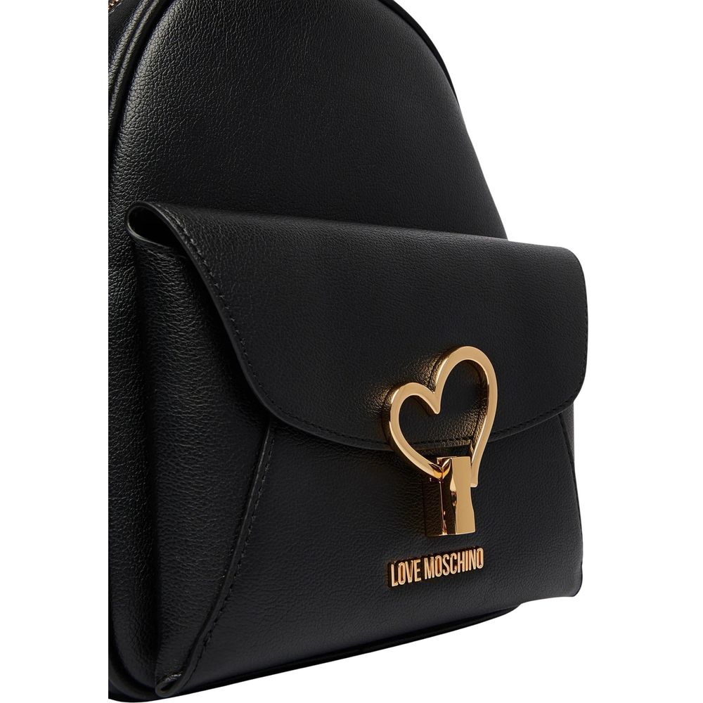 Zaino Love Moschino in polietilene nero