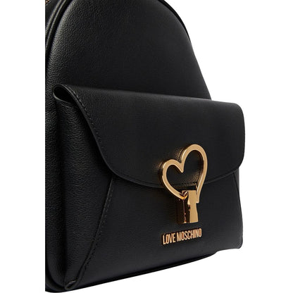 Zaino Love Moschino in polietilene nero