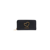 Portafoglio Love Moschino in polietilene nero