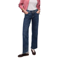Jeans décontracté en coton bleu Street One