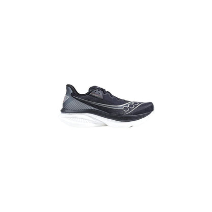 Baskets Athlétiques en Textile Noir et Blanc Saucony