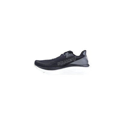 Baskets Athlétiques en Textile Noir et Blanc Saucony