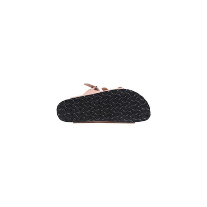 Sandales plates en cuir multicolore Birkenstock