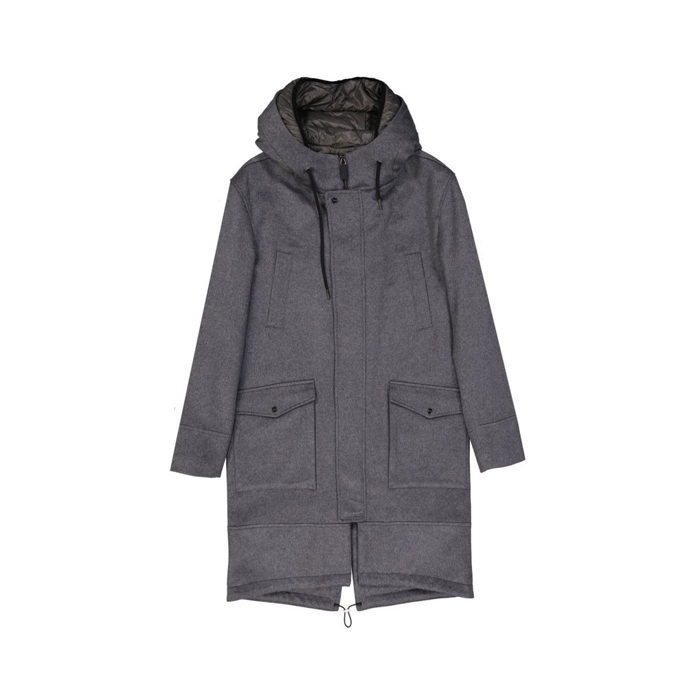 Herno Cappotto grigio in cashmere