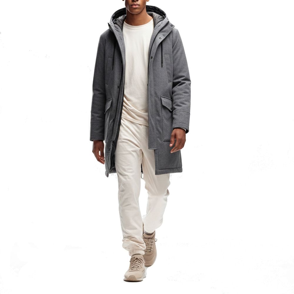 Herno Cappotto grigio in cashmere