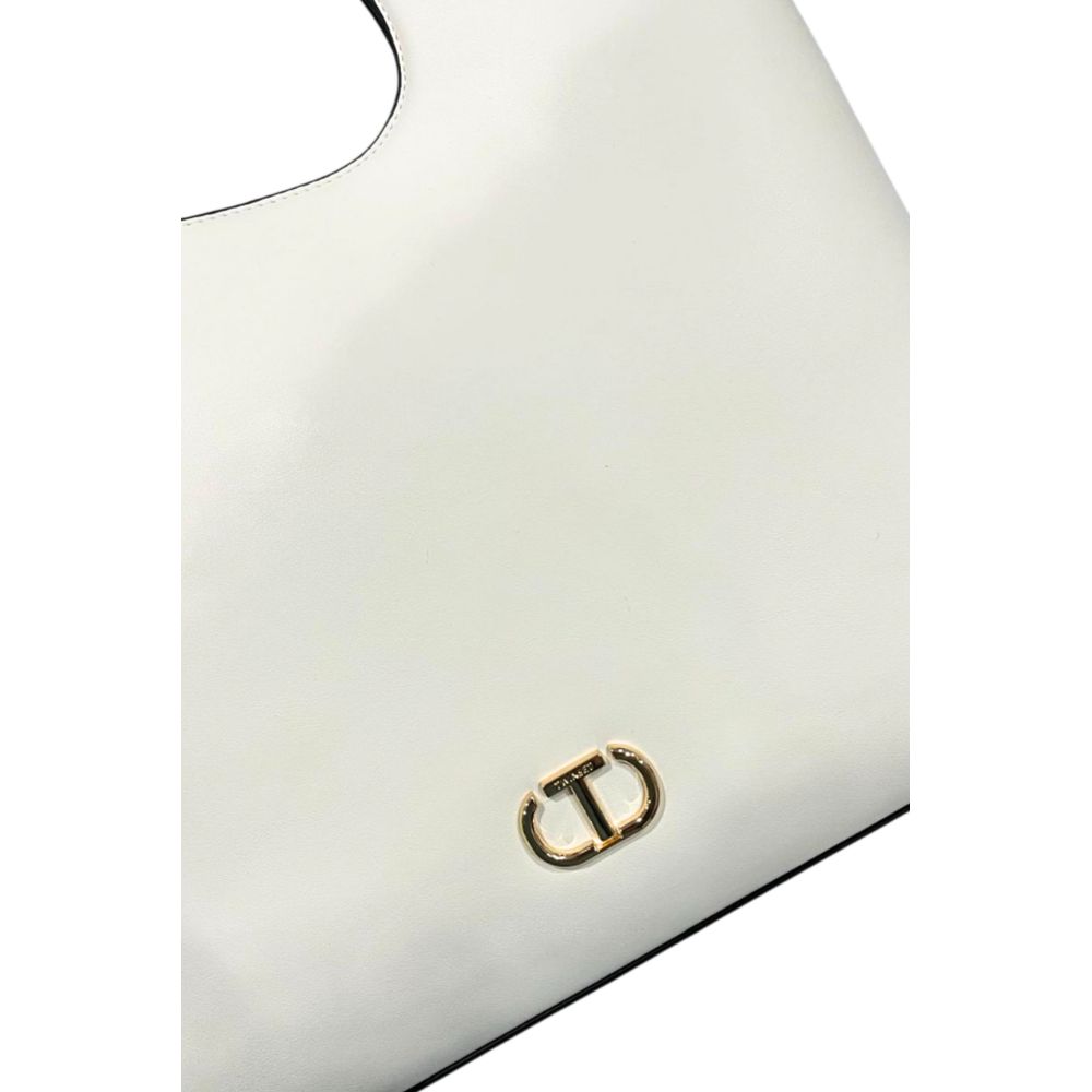Sac à main femme blanc en PU Twinset