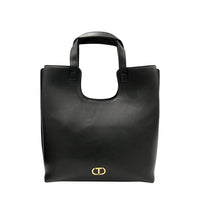 Borsa a spalla Twinset da donna in PU nero
