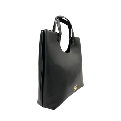 Borsa a spalla Twinset da donna in PU nero