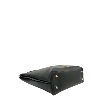 Borsa a spalla Twinset da donna in PU nero