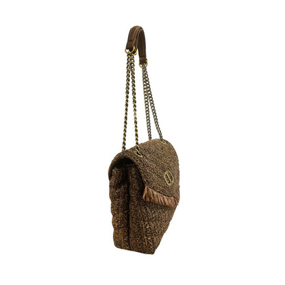 Borsa a tracolla Twinset da donna in polipropilene marrone