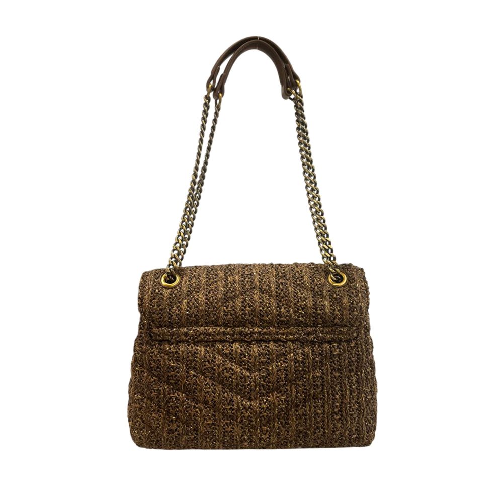 Borsa a tracolla Twinset da donna in polipropilene marrone