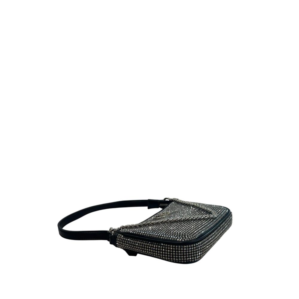Sac à bandoulière Twinset en similicuir violet pour femme