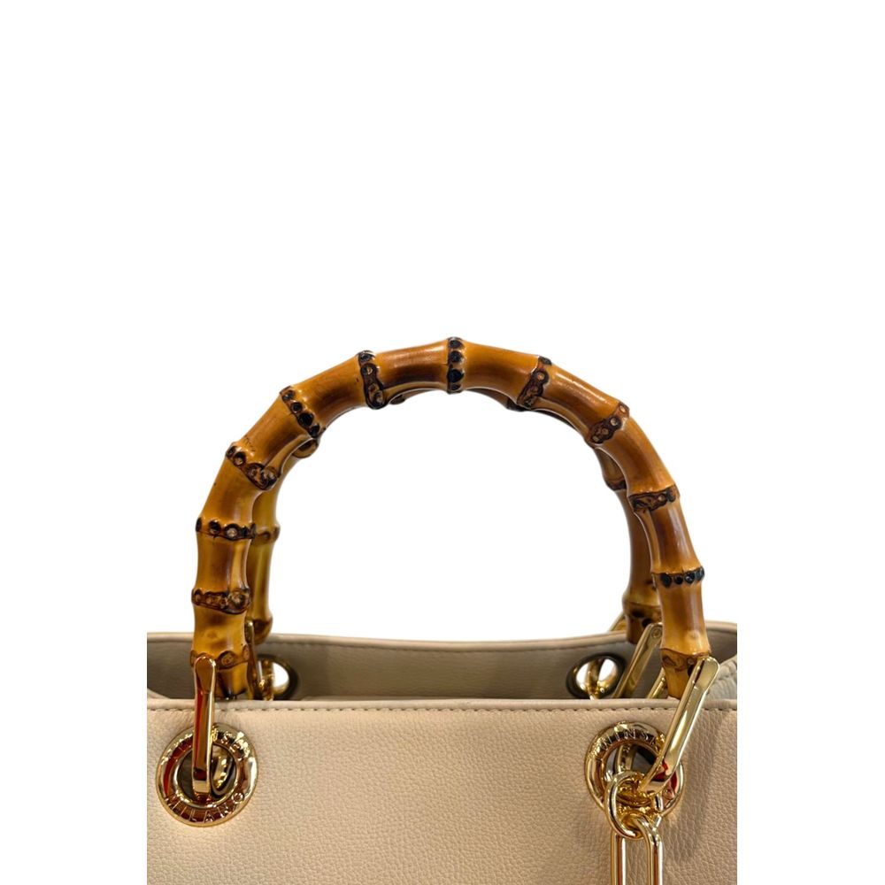 Borsa Twinset da donna beige in PU